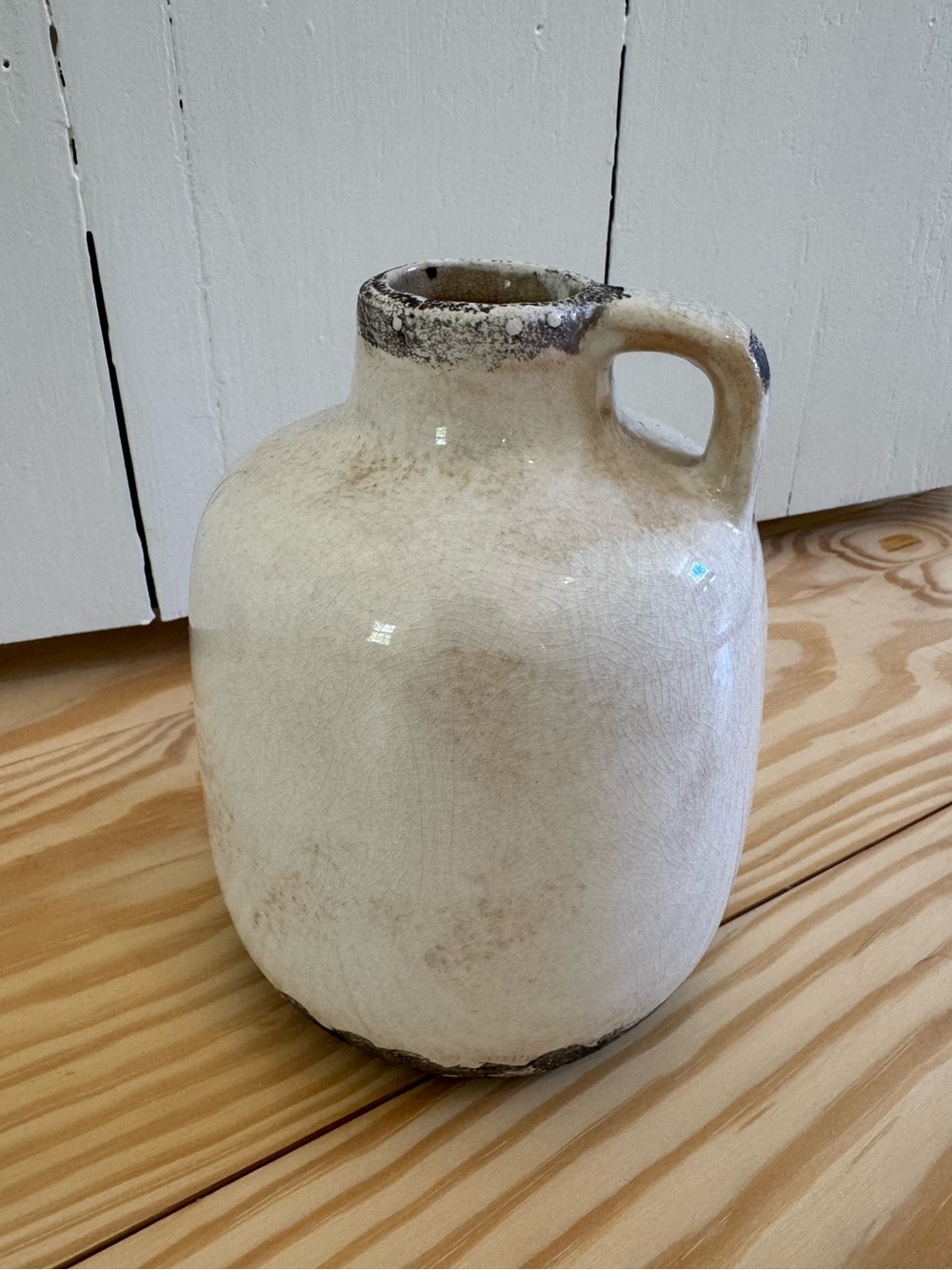 Cream Ceramic Milk Jug